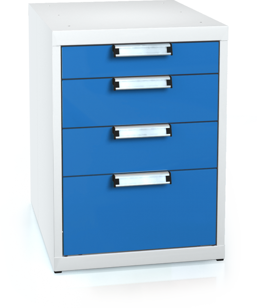 Univerzální kontejner pro pracovní stoly 662 x 480 x 600 - 4x zásuvka